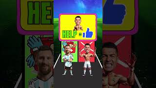 Help Ronaldo to heal his hands! ✋😭 #shorts