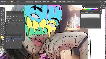 How Zombie grime (ADOBE ILLUSTRATOR) Art grime speed art-RamGrimez