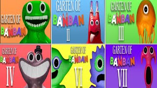 Trailer Comparison: Garten Of Banban 7 Vs Chapter 6 Vs Chapter 4 Vs Chapter 3 Vs Chapter 2 Vs Ch 1