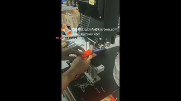 Elastic Staple Machine | Elastic Staple Packaging System - Suzhou Crown