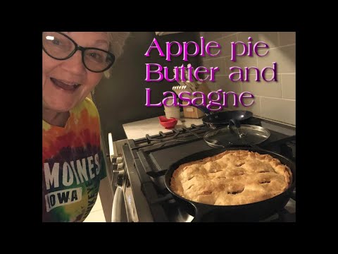 Apple Pie, Butter and Lasagne