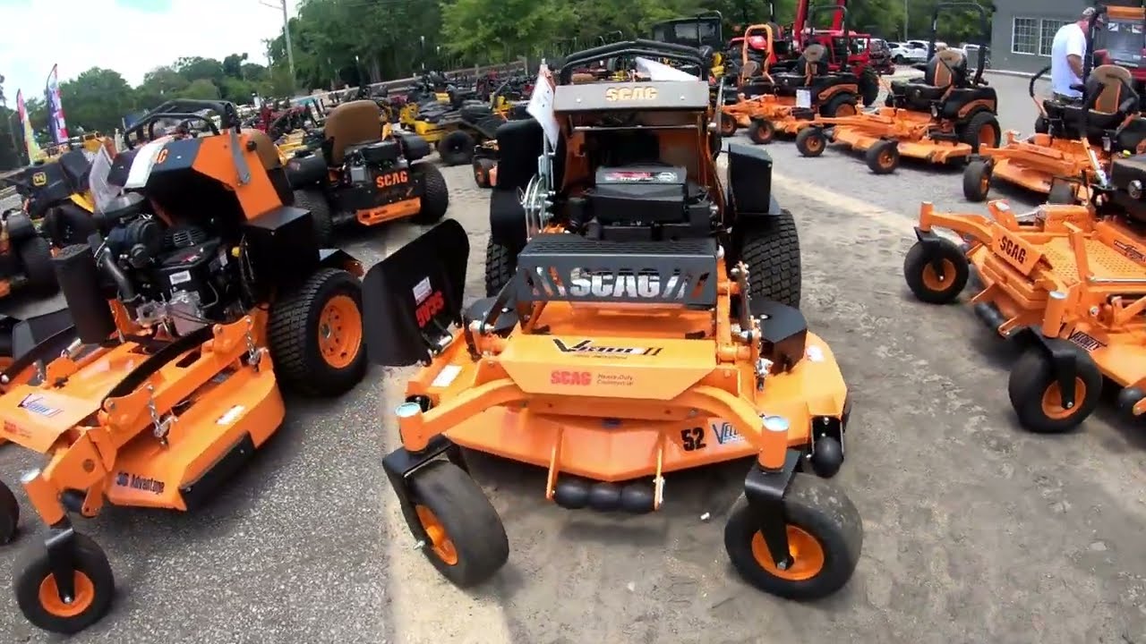 New 2024 SCAG Power Equipment V-Ride II SVRII-52V-37BV-EFI Lawn Mower For Sale In Mary Esther, FL