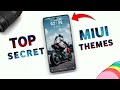 😱 TOP 3 *SECRET* Redmi Themes | Miui 13 Themes | Miui Themes Download
