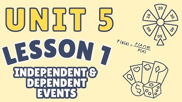 Math Models U5 L1 | Independent & Dependent Events |  Probability Your Superpower Explained