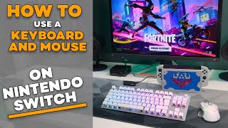 How to play Fortnite with a Keyboard & Mouse on Nintendo Switch DOCKED PS5 XBOX