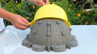 DIY How To Make A Cement Pot A to Z