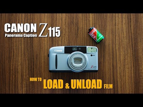 LOAD and UNLOAD FILM | CANON Z115