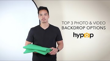 Top 3 Photo and Video Backdrop Options