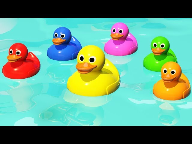 Rubber Ducks Teaching Colors - Learning Basic Colours Video for Kids -  video Dailymotion