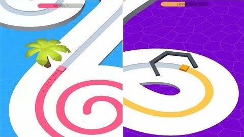 LINE COLOR 3D NEW GAMEPLAY LEVEL #1 - #7
