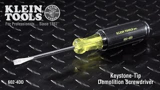 4'' Demolition Driver 1/4'' Keystone
