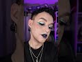 Caribbean Blue🩵 #bluemakeup #bluemakeuplook #eyelinermakeup #sparklymakeup #altmakeup #makeuplooks