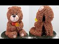 🐻Cómo hacer un PASTEL DE OSO| Tallado 3D| Natalia Salazar