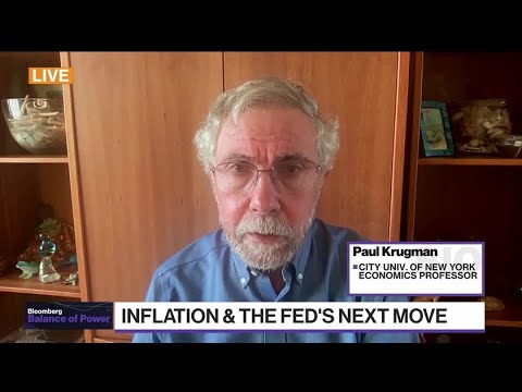 Krugman Sees No Need for Fed &rsquo;Shock Therapy&rsquo; to Tame Inflation