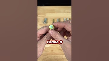 Weakest to Strongest Inch Fastener Grades! #auto #farm #metalwork #fabrication #fasteners #diy