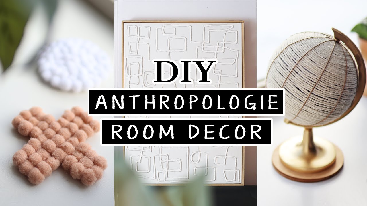 DIY Anthropologie Decor (neutral boho diy decor)
