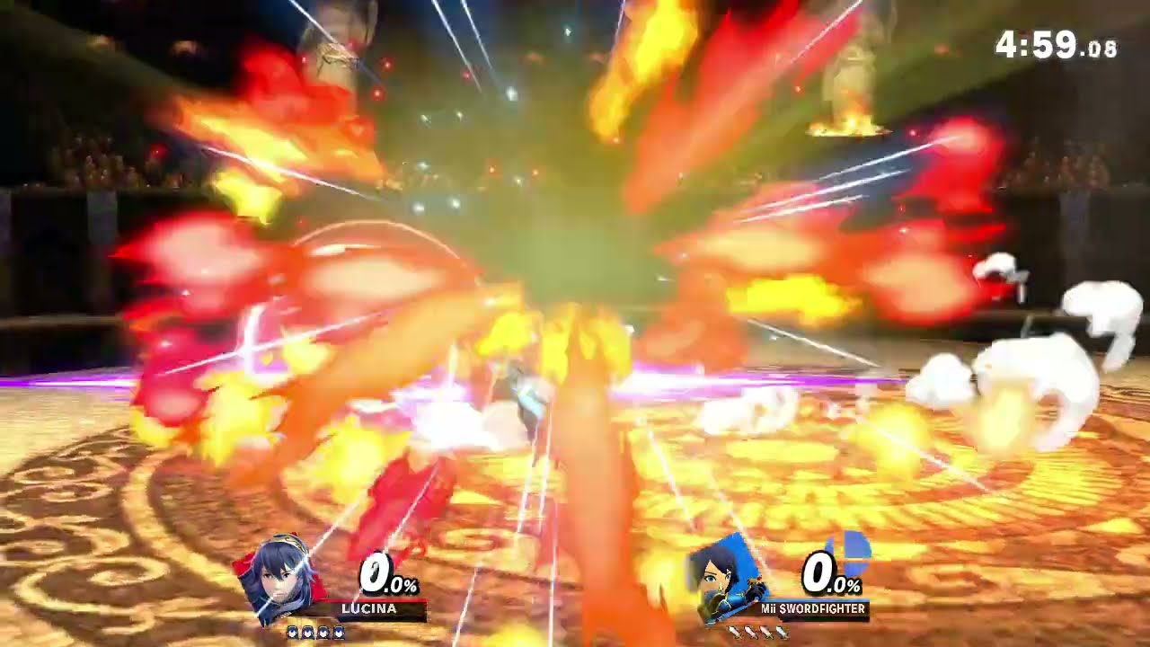 Lucina vs Mii Lucina