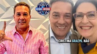 FOI ALGO POLÍTICO? CRISTINA GRAEML FALA SOBRE FOTO COM LUXEMBURGO QUE FEZ O L 