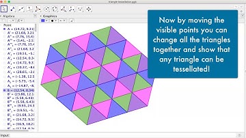 Creating Tessellating Triangles in GeoGebra