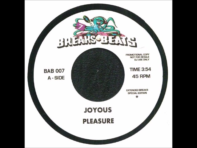 Pleasure - Joyous (Extended Breaks Edition) - YouTube