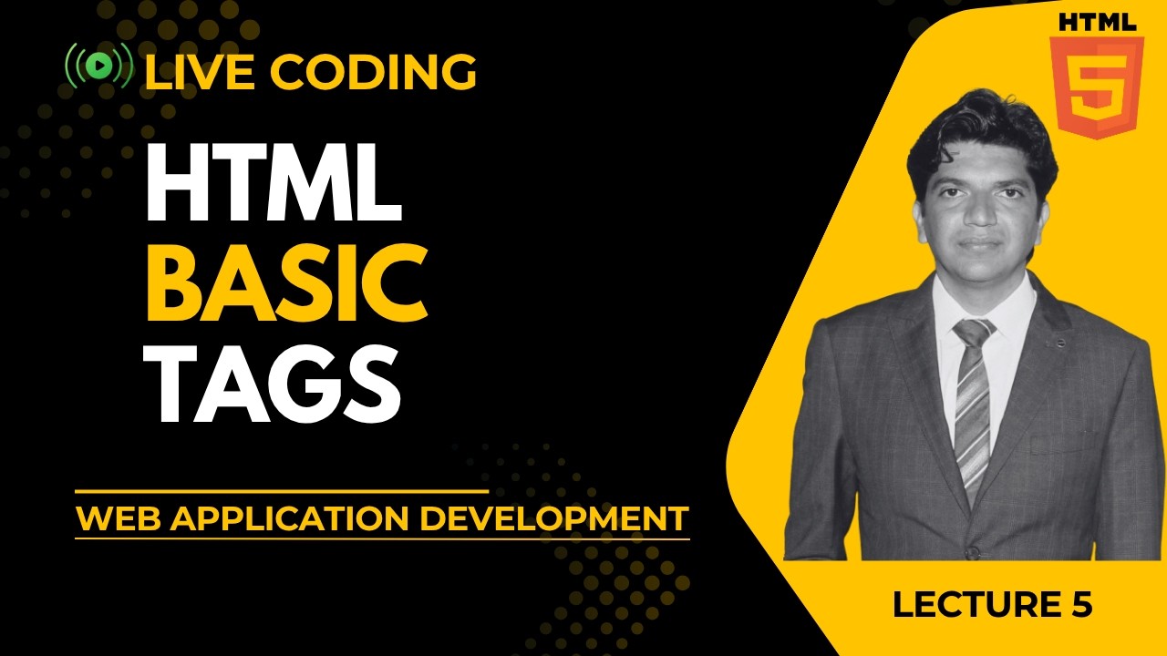 HTML Basic Tags | Everything Beginners Must Learn Hindi/Urdu Tutorial ...