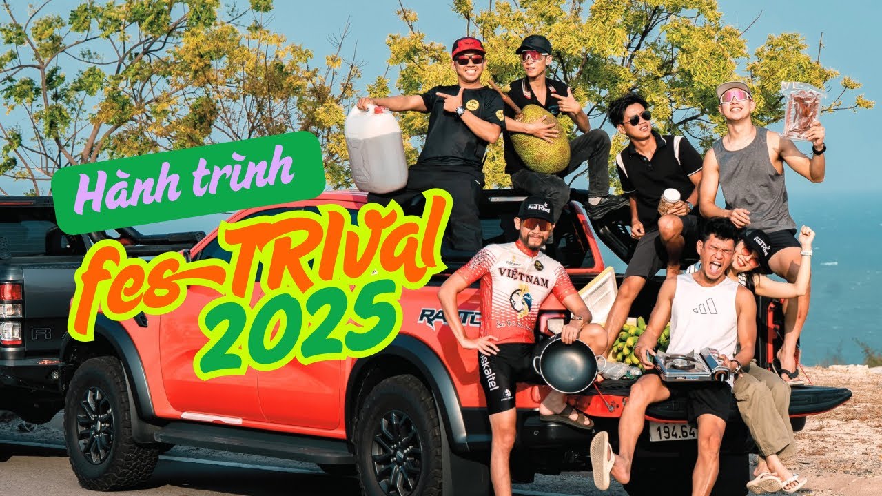 Hành trình FesTRIval Bình Thuận 2025 của team Mr Biker Saigon. Khắc nghiệt cái nắng Bàu Trắng | VLOG