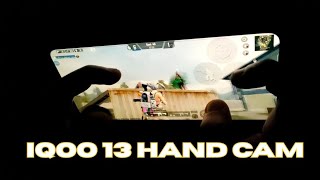 iQOO 13 Handcam BGMI 🔥 120FPS Lag Free Beast 😳 | Origin OS 6 Ultra Power Test ⚡#originos #originos6 
