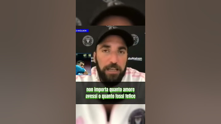 Higuain spiega perché è andato alla Juve dal Napoli😯 che ne pensate? #higuain #juventus #calcio