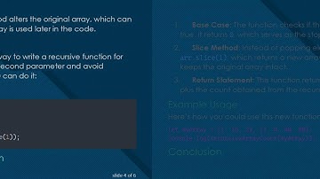 Mastering Recursion: Counting Elements in an Array with JavaScript