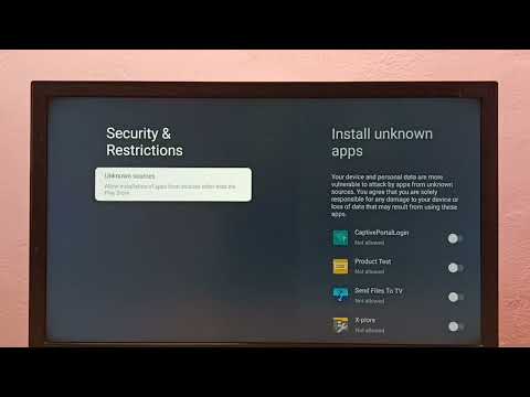 How To Install Apps From Unknown Sources in HAIER Android TV | Fix Android App Not Installed Error