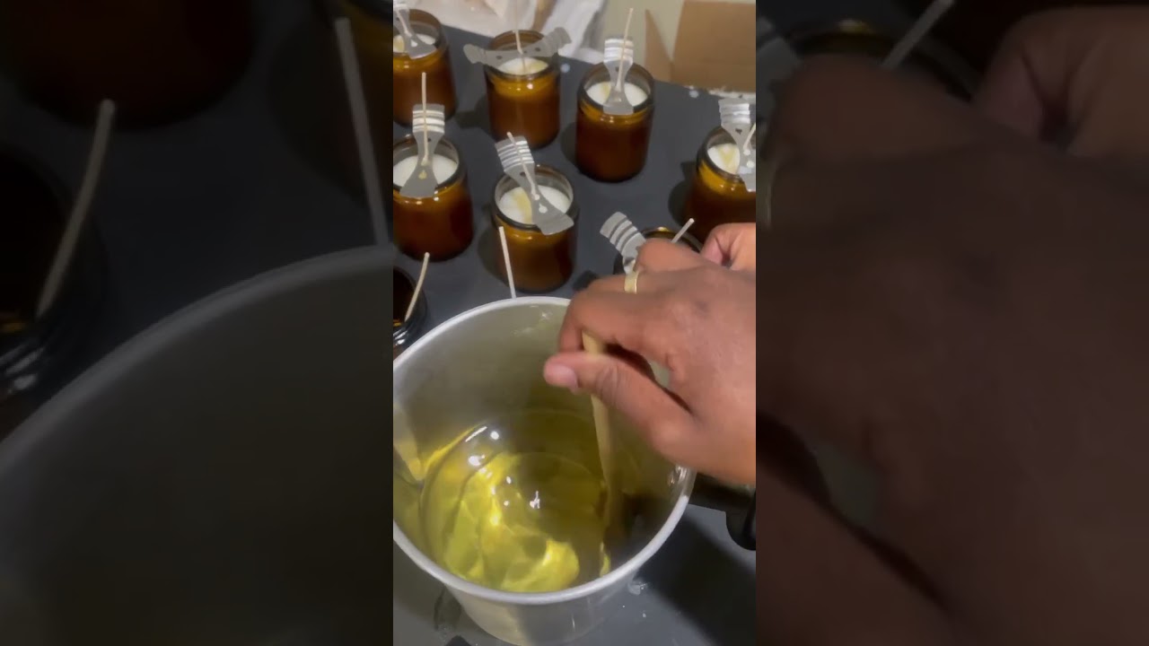 How to make candles 