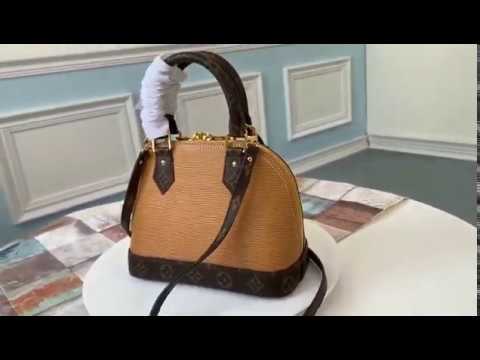 M40302 louis Vuitton/LV female casual mixed-material portable shoulder crossbody bag - YouTube