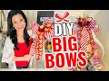 🌲((NEW!!!)) 6 DIY EASY BOWS CHRISTMAS DECOR CRAFTS🌲Ep 32 "I love Christmas" Olivia's Romantic Home