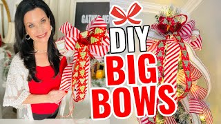 🌲((NEW!!!)) 6 DIY EASY BOWS CHRISTMAS DECOR CRAFTS🌲Ep 32 \\