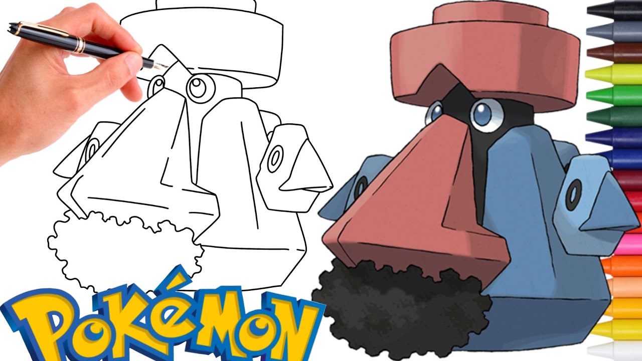Como Desenhar o POKÉMON PROBOPASS 