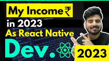 🛑 My Income as React Native Dev in 2023 🔥 | Engineer Codewala