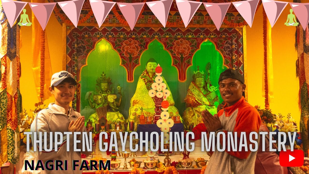 Thupten Gaycholing Monastery (Gompa) || Opening Ceremony || Nagri Farm 2021 || Vlog 20