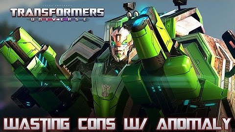 Transformers Universe - Wasting Cons w/ Anomaly
