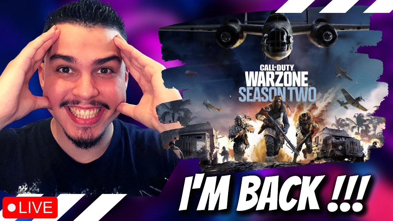 🔴 I'm Back !! Warzone (LIVE)