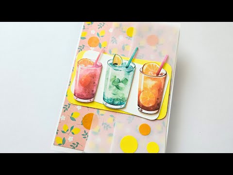 #DIY Lemonade Card 🍋 | Very Easy Handmade Tutorial