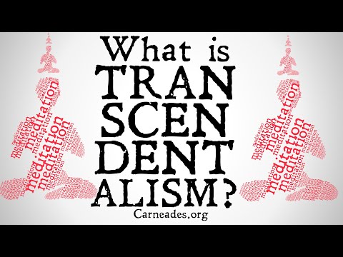 Video: Hva er transcendentalistisk syn på Gud?