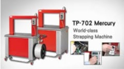 TP-702 Mercury Automatic Strapping Machines - TRANSPAK