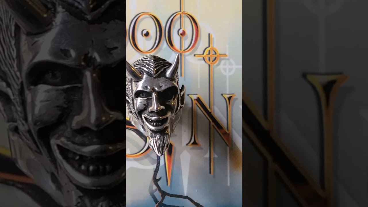 Diablo Devil ring by William Griffiths for Voodoo Rising.