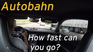 Autobahn Explained Porsche 911 C4s - Everyday Driver Europe