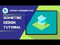 Affinity Designer iPad - Isometric Design (Step by Step Tutorial)