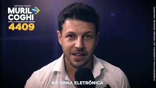 Você Ama Araras? Vote Murilo Coghi Deputado Federal