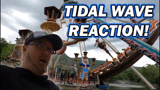 Tidal Wave Lagoon Utah Reaction Video - Lagoon Amusement Park
