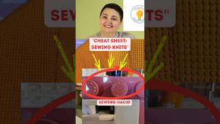 👇💯Sewing knits on a regular machine! #angelicacreat #sew #knit #tipc #machinework #creativeshorts