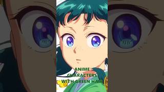Anime Characters With Green Hair