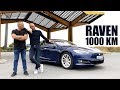Tesla Model S RAVEN – 1000 KM KIHÍVÁS